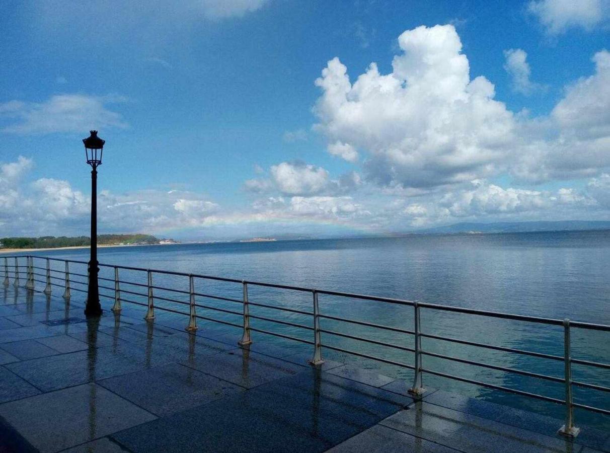 Apartamento Frente Al Mar Playa De Coroso Ribeira Zewnętrze zdjęcie
